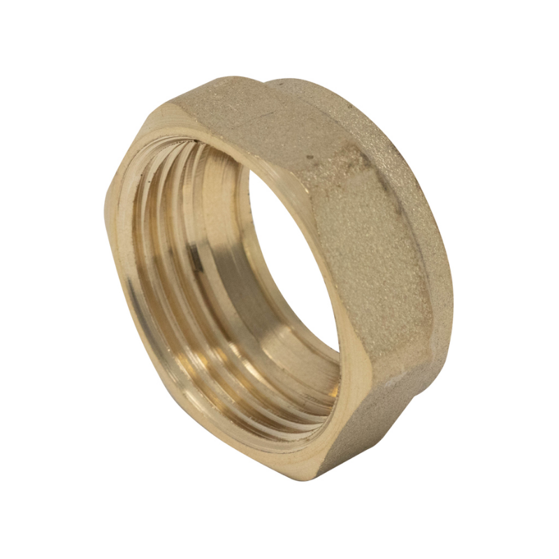 8mm Brass Compression Nut Mahoneys Builders Merchants